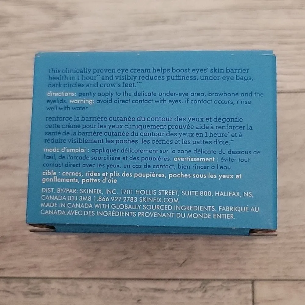 Skin Barrier+ Triple Lipid + Collagen Eye Treatment